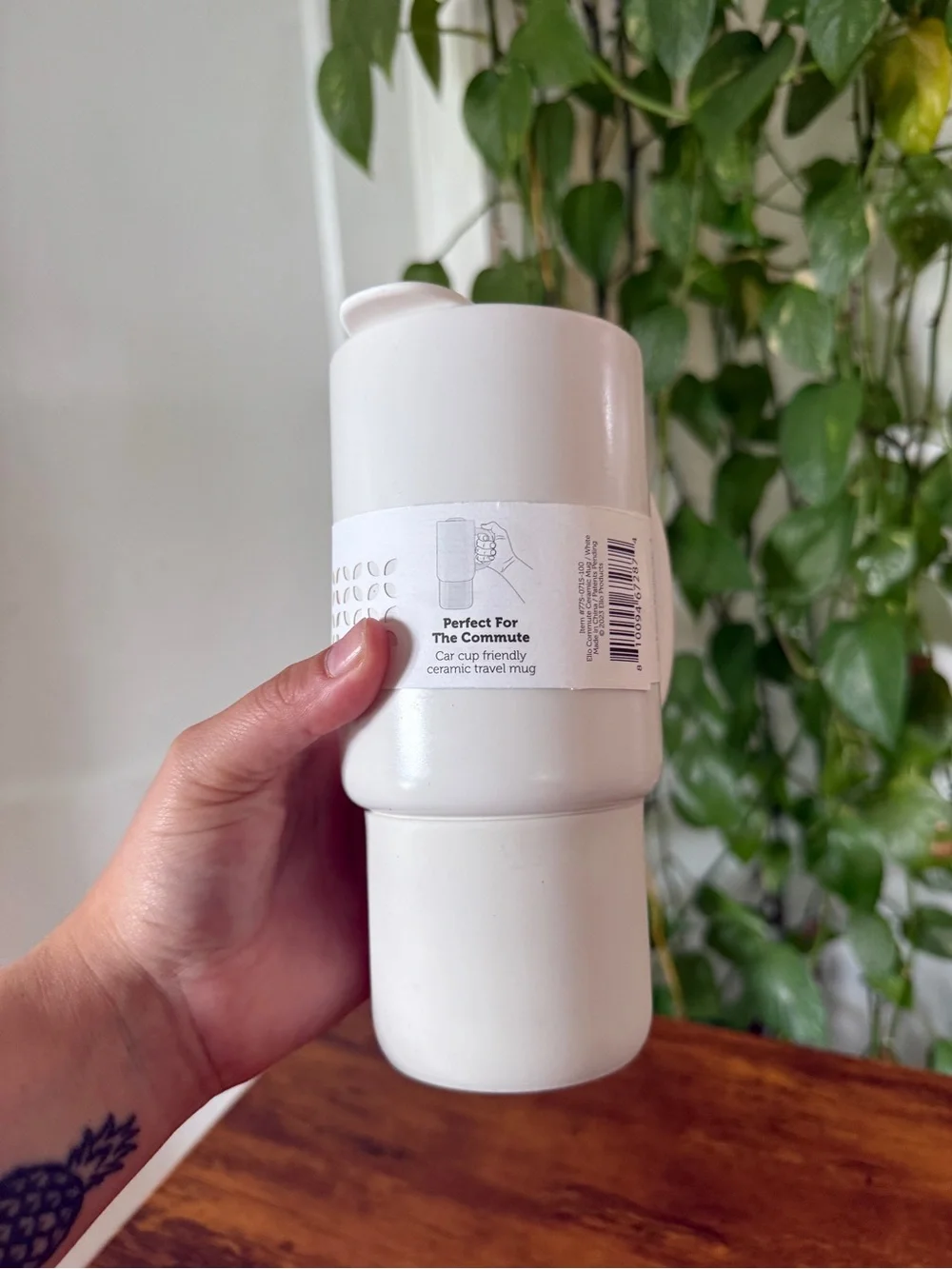 Ello good to go! White Travel Mug - Good To Go!